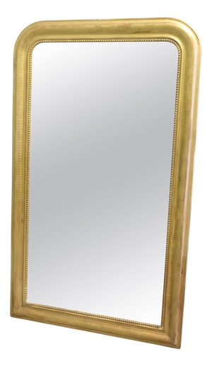 French Louis Philippe Gold Mirror, 1800s