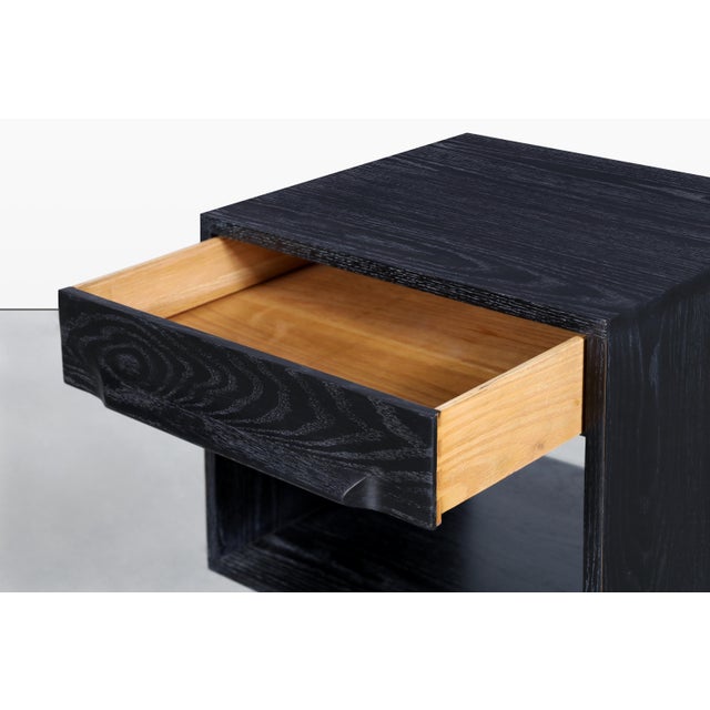 Mid-Century Modern Cerused Nightstands by Jack Van Der Molen For Sale - Image 13 of 13