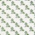 Sample - Schumacher Torbay Hand Blocked Print Fabric in Green For Sale
