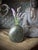 2000 - 2009 Stone Bud Vase Pacific Northwest Artisan Hand-Carved Volcanic Rock For Sale - Image 5 of 12