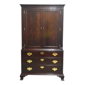 Stickley Williamsburg Collection Mahogany Armoire Chest Wardrobe