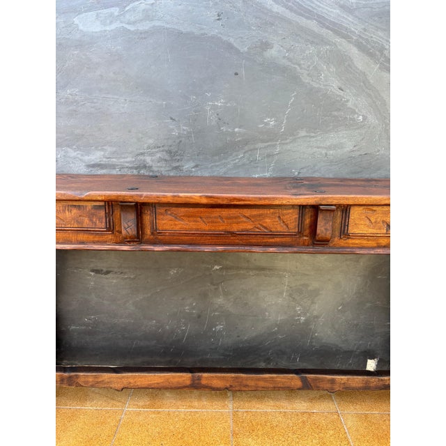 Spanish Renaissance Revival Three-Drawer Console Table, Early 20th Century For Sale - Image 18 of 18