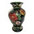 Vintage Vera Bradley My Home Andrea by Sadek Hand Painted Vase For Sale