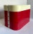 1960s 1960's Retro Hampa Red Stacking Plastic Picnic Box for 4 For Sale - Image 5 of 13