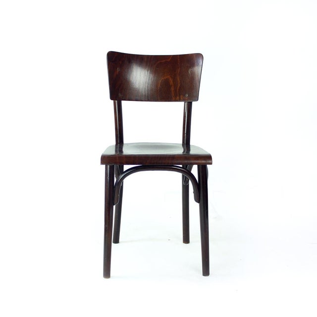 Bentwood Chair, Former Czechoslovakia, 1950s For Sale - Image 9 of 10
