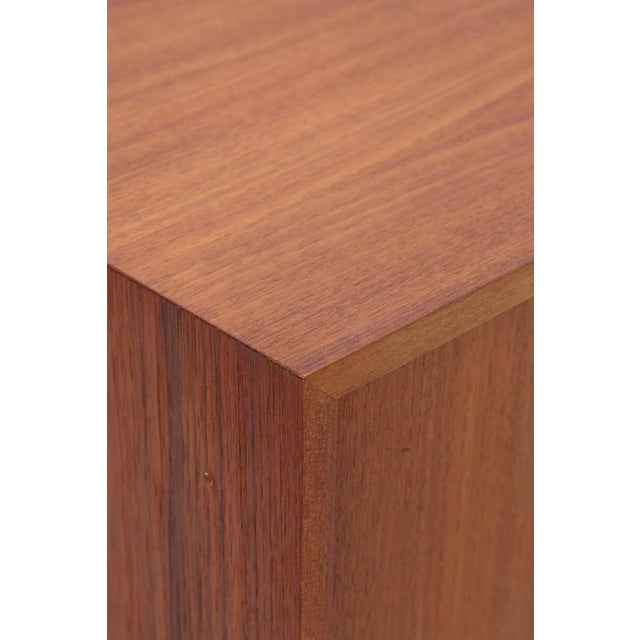 Brown Vintage Teak Chest of Drawers by Musterring | Mid-Century Cabinet | 1960s For Sale - Image 8 of 16