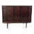 Vintage Danish Mid Century Modern Record Media Cabinet or Credenza in Style of Kai Kristiansen. Uk Import For Sale