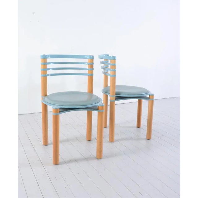 1980s Chairs by Kurt Thut for Thut Möbel, Set of 4 For Sale - Image 5 of 6