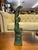 Teal Khmer Bronze Naga Enthroned Buddha, 13th Century, Bayon Period For Sale - Image 8 of 14