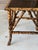 Antique English Burnt Bamboo Side Chair With Japanned Lacquer Seat For Sale In Naples, FL - Image 6 of 12