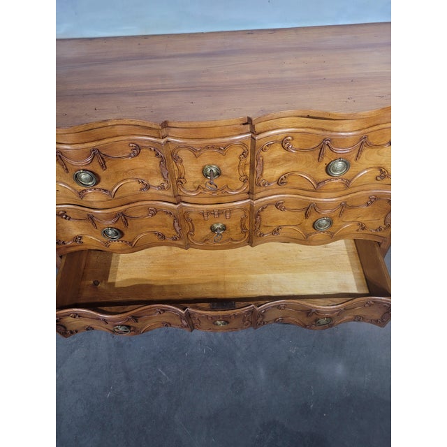 Crossbow Chest of Drawers in Cherry For Sale - Image 11 of 13