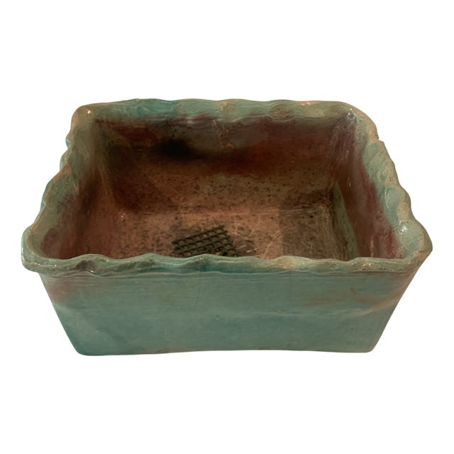 Ceramic Enameled Empty Pocket by J Gallard For Sale