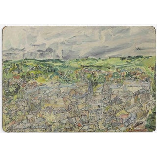Landscape, Mid-20th Century, Mixed Media For Sale