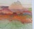 1980s 1982 Walter Crump Abstract Landscape Collograph Landscape Print For Sale - Image 5 of 5