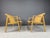 Brown Mid-Century Plywood Benches in the style of Alvar Aalto, 1960s, Set of 2 For Sale - Image 8 of 12