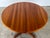 Brown Danish Round Teak Extendable Dining Table by Glostrup Møbelfabrik, 1960s For Sale - Image 8 of 11