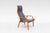 Wood Vintage Grey Sheepskin Lamino Lounge Chair by Yngve Ekström for Swedese For Sale - Image 7 of 7