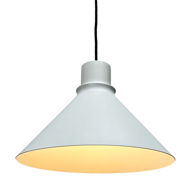 Mid-Century Modern Danish Model Super Space Metal Pendant Lamp from Nordisk Solar, 1960s For Sale