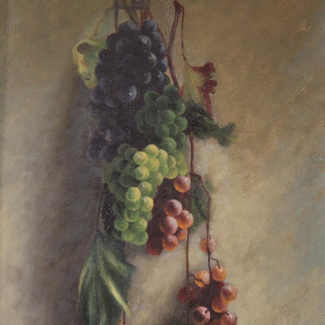 1910s Italian Artist, Still Life, 1919, Oil on Canvas, Framed For Sale - Image 5 of 16