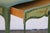 1950s French Provincial Hand-Painted Writing Table / Vanity Desk For Sale - Image 13 of 18
