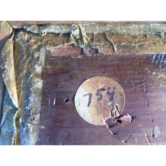 18th Century Old Master Style Landscape Oil Painting by Julius Caesar Ibbetson, Framed For Sale - Image 10 of 11