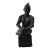 Sherri Cavan Sculptural Art Black Tribal Man Clay Statue For Sale