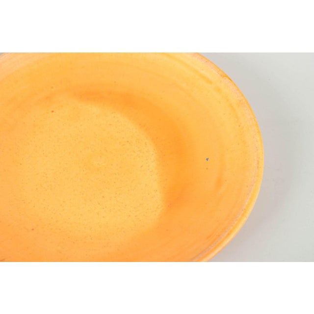 Uranium Glazed Ceramic Plates from Kähler, Denmark, 1930s, Set of 4 For Sale - Image 3 of 5