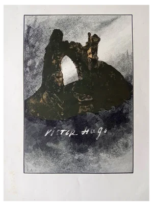 Victor Hugo, L'ogive, 1925, Engraving