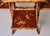 Victorian English Tiger Bamboo Chinoiserie Book Table With Folding Shelves For Sale - Image 13 of 13