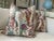 Mid-Century Modern Lee Jofa Taplow in Spice and Leaf Pillows - a Pair For Sale - Image 3 of 5
