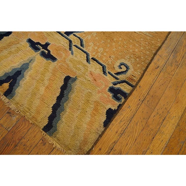 19th Century Chinese Ningxia Pillar Carpet ( 2'9" x 8' - 84 x 245 )