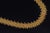 Mid-Century Modern Late 20th Century Roberto Coin Barocco 1.36ct Diamond Soild 18k Yellow Gold Collar Necklace 124.9g For Sale - Image 3 of 15