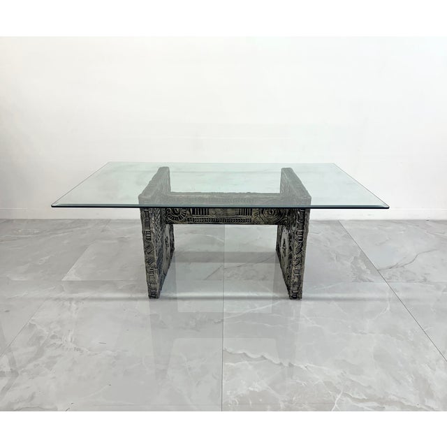 Mid-Century Modern Adrian Pearsall Cast Goopy Sculptured Brutalist Dining Table, 1960's For Sale - Image 3 of 6