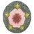 An early 20th century American hooked round rug Measures: 2'.