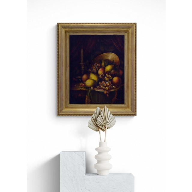 Massimo Reggiani, Still-Life, 1990s, Oil Painting on Canvas, Framed For Sale - Image 6 of 7