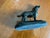 Metal Heavy Duty Cast Bronze Labrador Retriever Doorstop For Sale - Image 7 of 8