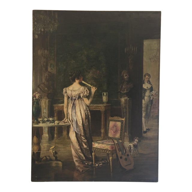 19th Century Original Oil Painting by John Ward Dunsmore Chairish