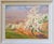 Wilhelm Hempfing, Cherry Blossoms on Bergstraße, 1890s, Oil Painting on Canvas, Framed For Sale - Image 7 of 7