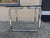 Mid-Century Modern 1970s Vintage Mid-Century Modern Chrome Tubular Glass Top Side Table For Sale - Image 3 of 9