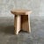 Brown Galerie Elm Wood Side Table For Sale - Image 8 of 8