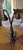 Brighten your desk, vanity, or nightstand with this stunning vintage Art Nouveau style double gooseneck desk lamp....