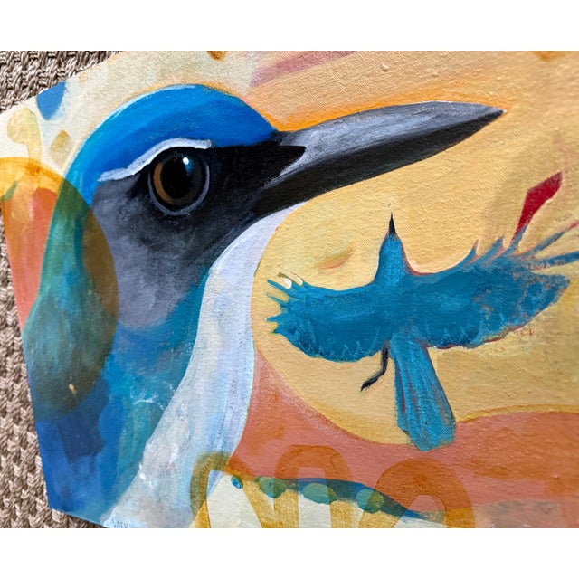 “Jays Make My Days 2” Bird Art LWren Walraven For Sale In Santa Fe - Image 6 of 10