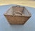 1960s Vintage French Rustic European Rectangle Basket For Sale - Image 5 of 6