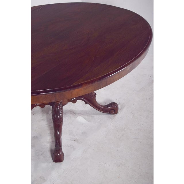 Victorian Oval Dining Table For Sale - Image 10 of 14