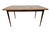 Lane Furniture Mid-Century Modern Paul McCobb for Lane Denilator Walnut Dining Table Refinished For Sale - Image 4 of 12