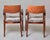 Wood Pair of Art Deco Style Mahogany Armchairs For Sale - Image 7 of 12