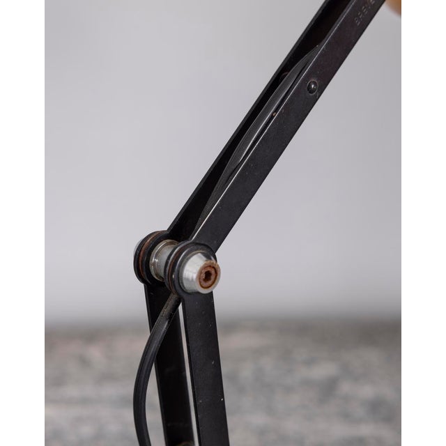 Metal Vintage Italian Metal Table Lamp, 1970s For Sale - Image 7 of 11