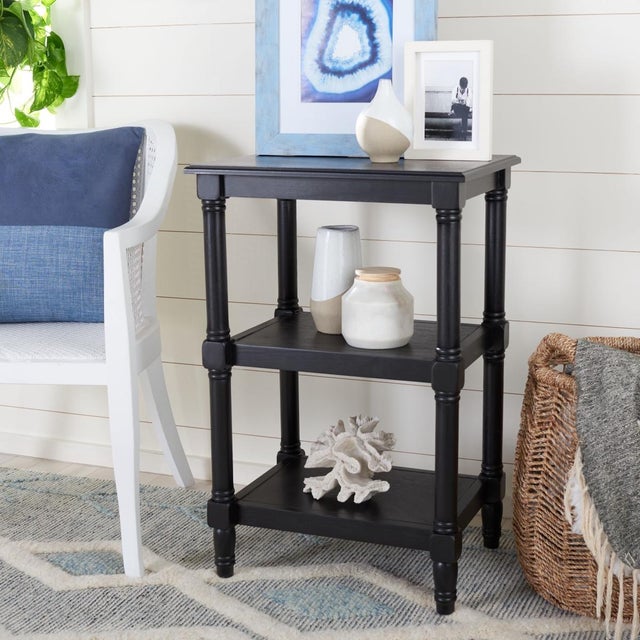 Maximize storage and style with this Cassie Accent Table. Featuring three smooth shelves perfect for displaying beloved...