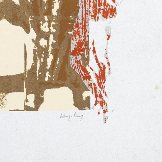 Henrique Silva, Edition no. 13/45, Screen Print For Sale - Image 5 of 6