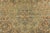 Tabriz Rug 8′ X 11’8” Peach Wool Vintage Distressed Hand-Knotted Carpet For Sale In Philadelphia - Image 6 of 15